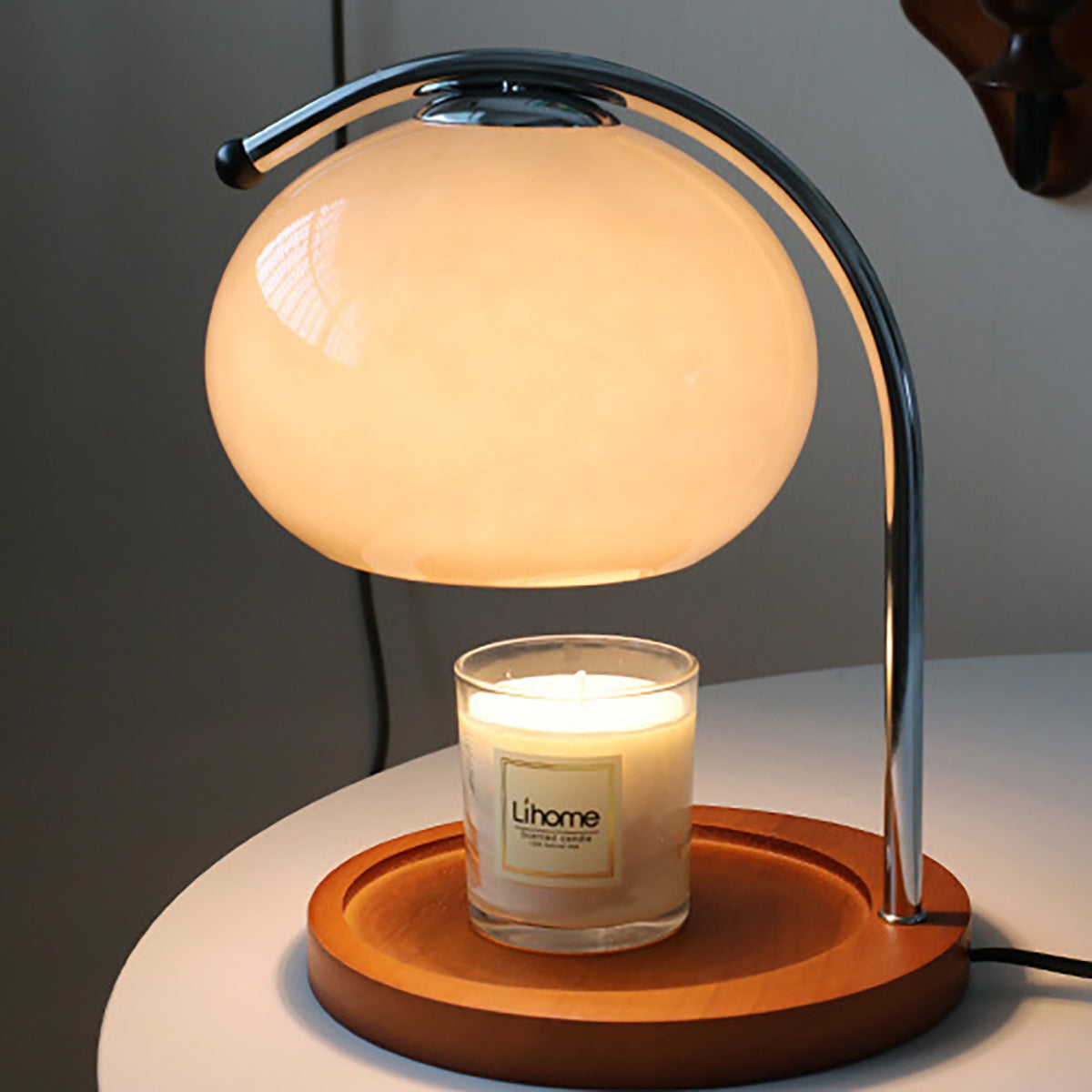 GlødeDom | Stearinlysvarmere med Retrodesign – Uden Flamme