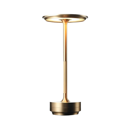 Moderne Messing Cone LED Genopladelig Bordlampe 1-Lys