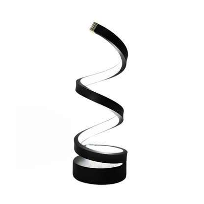 Moderne Spiral LED Bordlampe 1-Lys