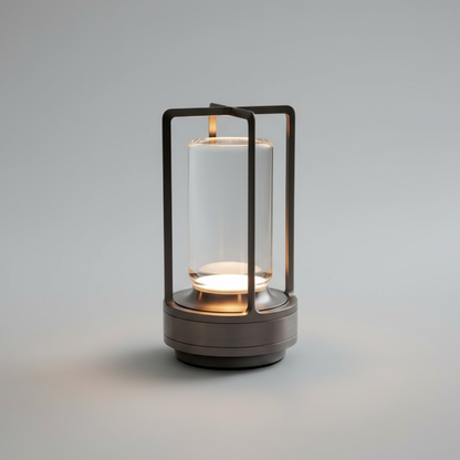 Moderne Cylinder LED Trådløs Bordlampe 1-Lys