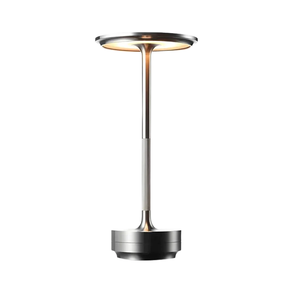 Moderne Messing Cone LED Genopladelig Bordlampe 1-Lys