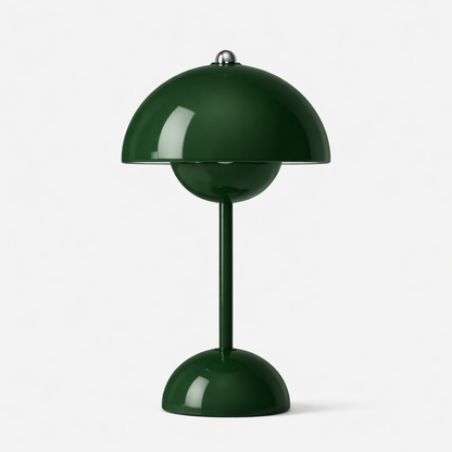 NordLys | Trådløs Touch Bordlampe med Kuppelform  Dæmpbar LED