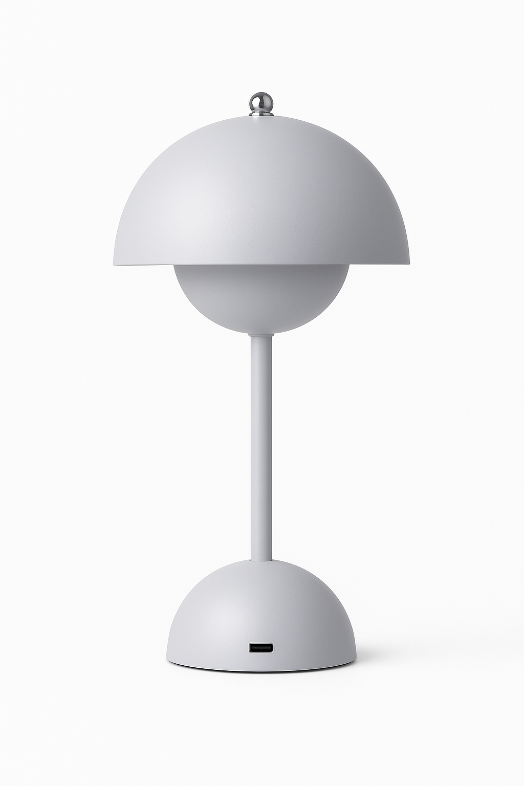 NordLys | Trådløs Touch Bordlampe med Kuppelform  Dæmpbar LED