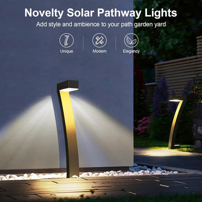 Curvea – Solcellelamper til Have & Stier i Moderne Design