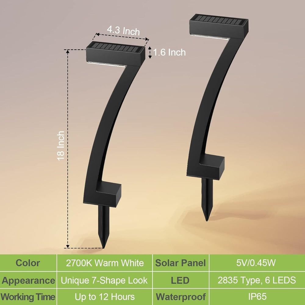 Curvea – Solcellelamper til Have & Stier i Moderne Design