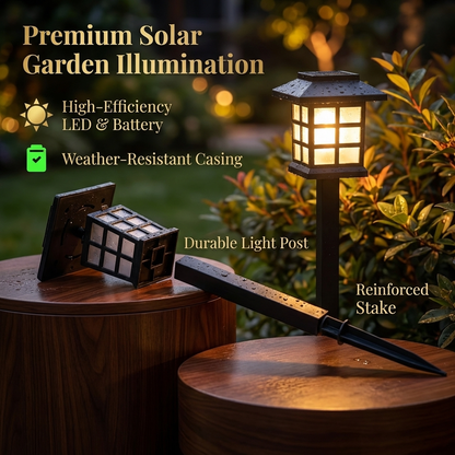 Havesti™ – solcellespyd der lyser din sti op