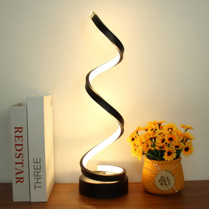 Spiral Bordlampe