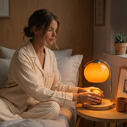 GlødeDom | Stearinlysvarmere med Retrodesign – Uden Flamme